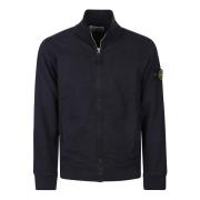 Stone Island Dragkedja Sweatshirt Blue, Herr