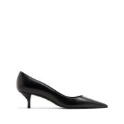 Stuart Weitzman Svart Katt Häl Pump Black, Dam