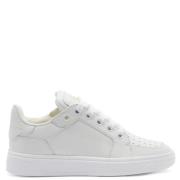 Giuseppe Zanotti Vita Låga Sneakers i Läder White, Herr