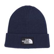 The North Face Logo Box Cuf Beanie - Summit Navy Blue, Herr