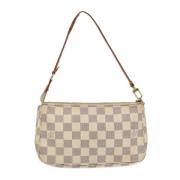 Louis Vuitton Vintage Pre-owned Canvas kuvertvskor Beige, Dam