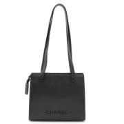 Chanel Vintage Pre-owned Laeder chanel-vskor Black, Dam