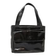 Chanel Vintage Pre-owned Laeder chanel-vskor Black, Dam