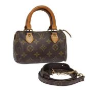 Louis Vuitton Vintage Pre-owned Canvas louis-vuitton-vskor Brown, Dam