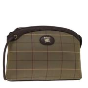 Burberry Vintage Pre-owned Canvas kuvertvskor Brown, Dam