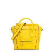 Celine Vintage Pre-owned Laeder celine-vskor Yellow, Dam