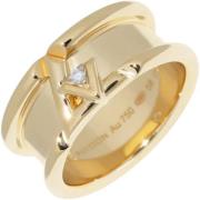 Louis Vuitton Vintage Pre-owned Metall ringar Yellow, Dam