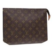 Louis Vuitton Vintage Pre-owned Canvas necessrer Brown, Dam