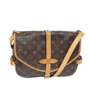 Louis Vuitton Vintage Pre-owned Canvas louis-vuitton-vskor Brown, Dam