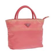 Prada Vintage Pre-owned Laeder handvskor Pink, Dam