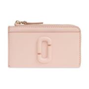 Marc Jacobs Läder plånbok 'The J Marc' Pink, Dam