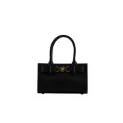 Versace Pre-owned Pre-owned Canvas handvskor Black, Dam