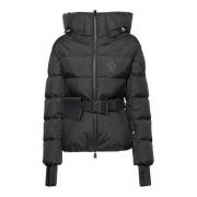 Moncler Justerbar dunjacka med tekniska detaljer Black, Dam