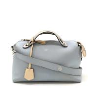 Fendi Vintage Pre-owned Laeder handvskor Gray, Dam