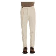 Brunello Cucinelli Bomull gabardinbyxor Beige, Herr