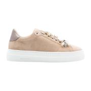 Stokton Insekt Beige Mocka Sneaker Brown, Dam