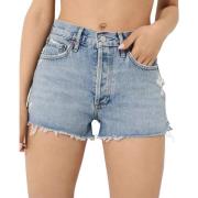 Agolde Vintage Parker Denim Shorts Blue, Dam