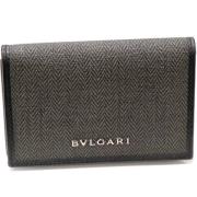 Bvlgari Vintage Pre-owned Canvas plnbcker Black, Dam