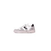 D.a.t.e. Vita Sneakers Mocka Gummisula White, Herr