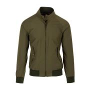 Baracuta Harrington Jacka i Bomull Green, Herr