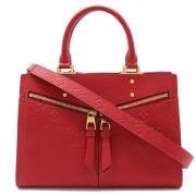 Louis Vuitton Vintage Pre-owned Laeder handvskor Red, Dam