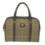 Burberry Vintage Pre-owned Tyg axelremsvskor Brown, Unisex