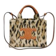 Celine Vintage Pre-owned Laeder handvskor Brown, Dam