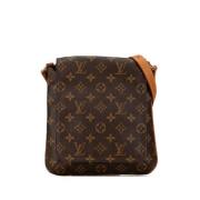 Louis Vuitton Vintage Pre-owned Canvas louis-vuitton-vskor Brown, Dam