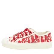 Dior Vintage Pre-owned Canvas sneakers Red, Dam