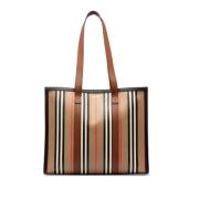 Burberry Vintage Pre-owned Canvas handvskor Multicolor, Dam