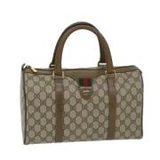 Gucci Vintage Pre-owned Canvas gucci-vskor Beige, Dam