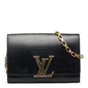 Louis Vuitton Vintage Pre-owned Laeder handvskor Black, Dam