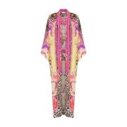 Camilla Vintage Rosa Kimono Viola Multicolor, Dam