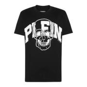 Philipp Plein Svart Skull T-shirt Black, Herr