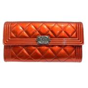 Chanel Vintage Pre-owned Laeder plnbcker Red, Dam