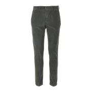 Cruna Slim Fit Antracit Byxor Gray, Herr