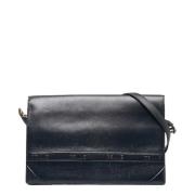 Celine Vintage Pre-owned Laeder axelremsvskor Black, Dam