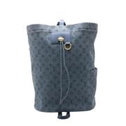 Louis Vuitton Vintage Pre-owned Canvas axelremsvskor Blue, Herr