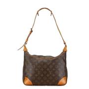 Louis Vuitton Vintage Pre-owned Canvas handvskor Brown, Dam