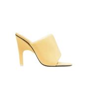 The Attico Lyxiga Gula Stilettosandaler Yellow, Dam