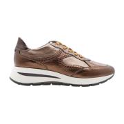 DL Sport Gyllene Sneakers 6333 Rost Brown, Dam