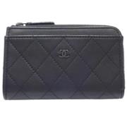 Chanel Vintage Pre-owned Laeder plnbcker Black, Dam