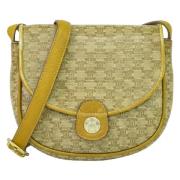 Celine Vintage Pre-owned Canvas celine-vskor Beige, Dam