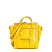 Celine Vintage Pre-owned Laeder celine-vskor Yellow, Dam