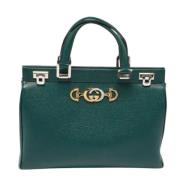 Gucci Vintage Pre-owned Laeder handvskor Green, Dam