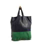 Celine Vintage Pre-owned Laeder handvskor Green, Dam