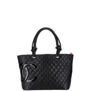 Chanel Vintage Pre-owned Laeder chanel-vskor Black, Dam