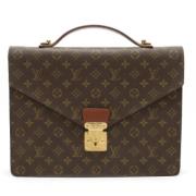 Louis Vuitton Vintage Pre-owned Canvas louis-vuitton-vskor Brown, Herr