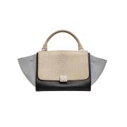 Celine Vintage Pre-owned Tyg celine-vskor Beige, Dam