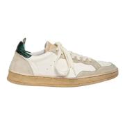 Elia Maurizi Vintage Mocka Sneaker med Metalliska Detaljer Multicolor,...